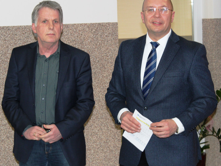 Der Vorstandsvorsitzende der Lebenshilfe, Klaus Czarnetzki (links) und Geschäftsführer Peter Welminski. Foto: Lebenshilfe