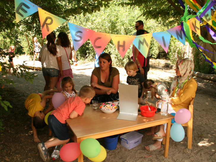 Im Kindergarten Lummerland wurde ein buntes Sommerfest gefeiert. Fotos: Stadt Peine 