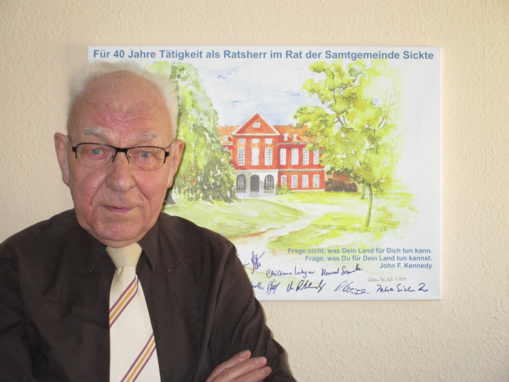 Altbürgermeister von Sickte Dieter Lorenz. Foto: Privat