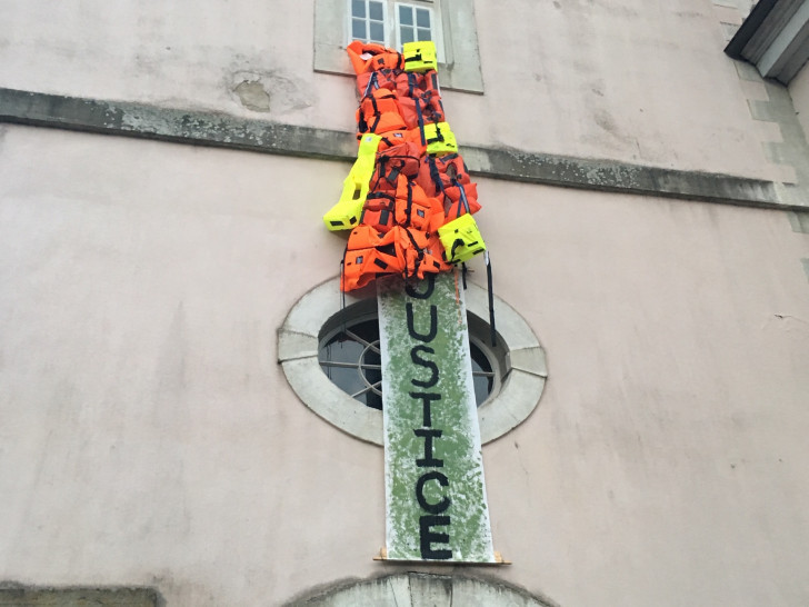 Auch die Gifhorner St. Nicolai Kirche warb schon für die Seenotrettung. Archivfoto: Alexander Dontscheff