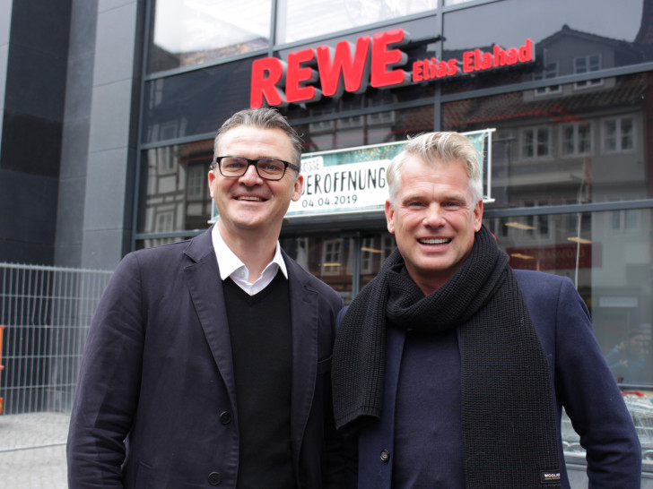 Die neuen Eigentümer freuen sich auf die Eröffnung. Thorsten Bischoff und Carsten Fischer von DC Values. Foto: Werner Heise