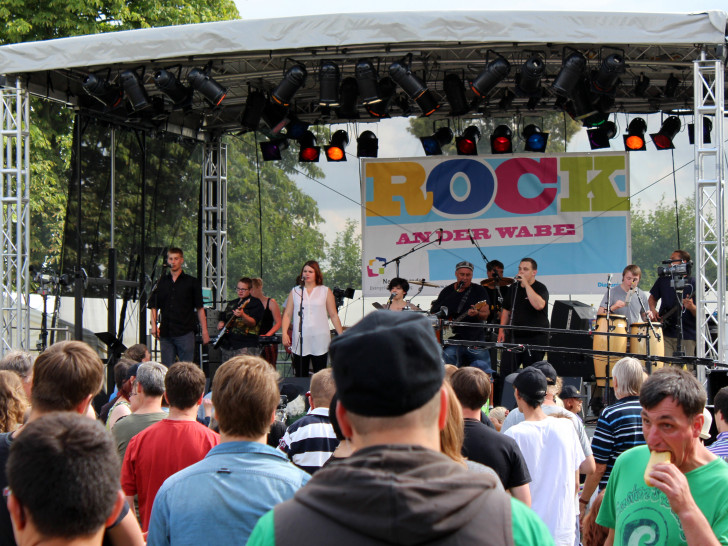 Das "Rock an der Wabe"-Festival in Neuerkerode. Foto: Privat
