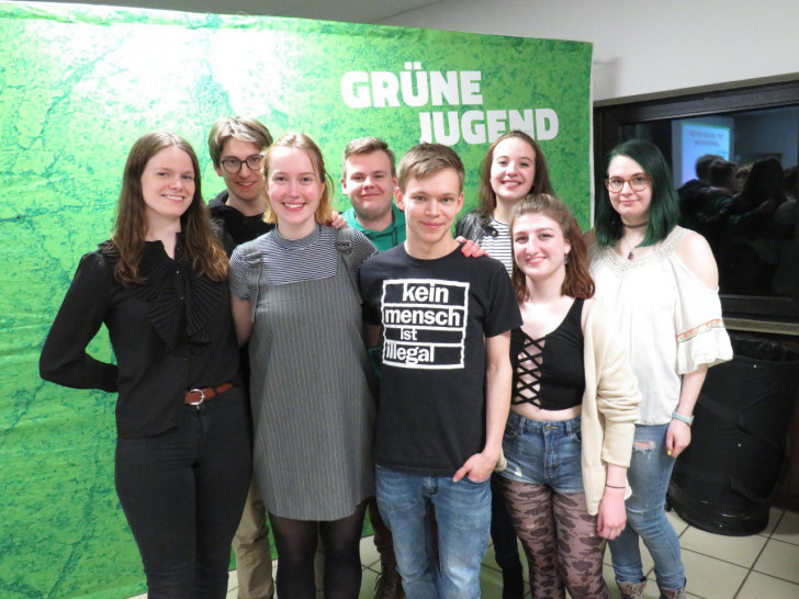 Der neue Landesvorstand der Grünen Jugend. Fotos: Grüne Jugend