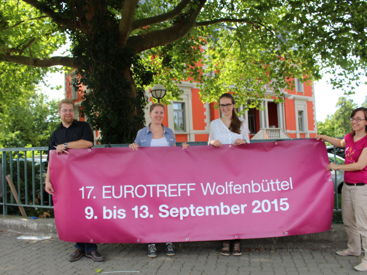 Das neue Plakat zum EuroTREFF am Grünen Platz, Foto: Jan Borner