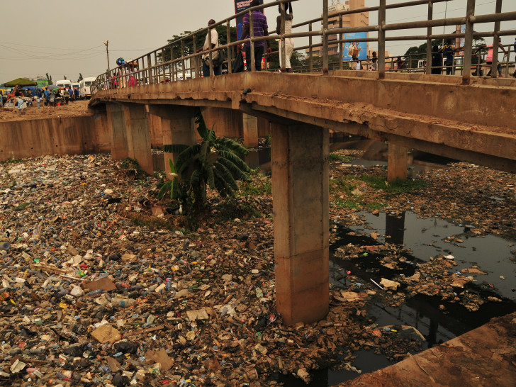 Müllentsorgung in Ghana. Foto: TeoG