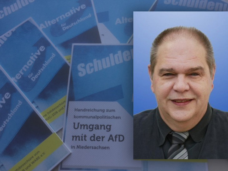 Michael Gröger (AfD) über Broschüre für den Umgang mit der AfD. Foto: ARUG/ZDB und Wabe e.v.; AfD Kreisverband Salzgitter