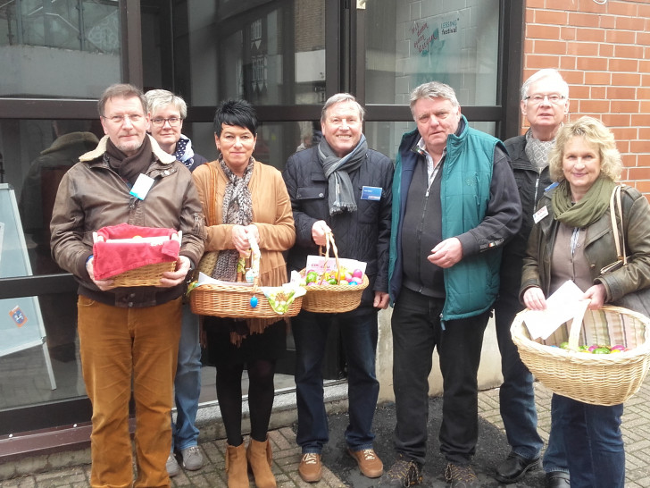 CDU-Stadtverband verteilte Ostereier. Foto: Privat