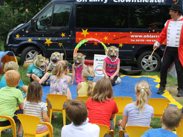 Der Spielplatz Wallstraße bot am 22. Juli die Kulisse für Kinderspiel und Spaß zum Ferienkalender-Auftaktfest. Foto: Privat