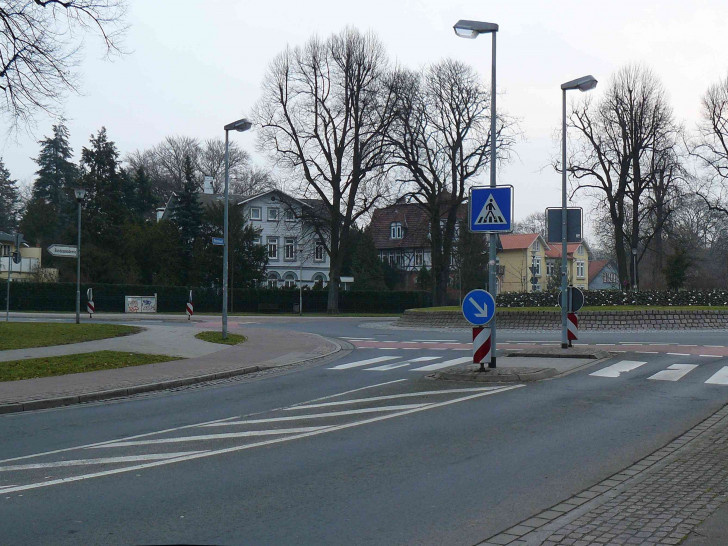 Ein Kreisverkehr in Wolfenbüttel, Foto: Archiv