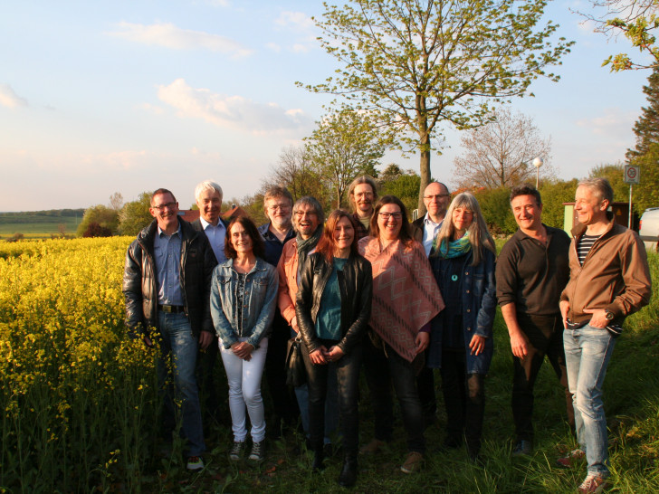 Freunde und Mitglieder der Cremlinger Grünen. Foto: Michael Ratzkowsky