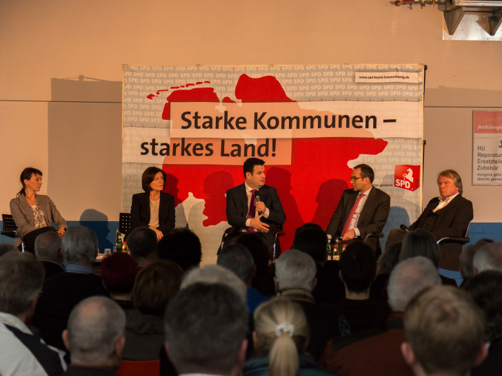Hubertus Heil und Malu Dreyer diskutierten über soziale Gerechtigkeit. Foto: SPD Gifhorn