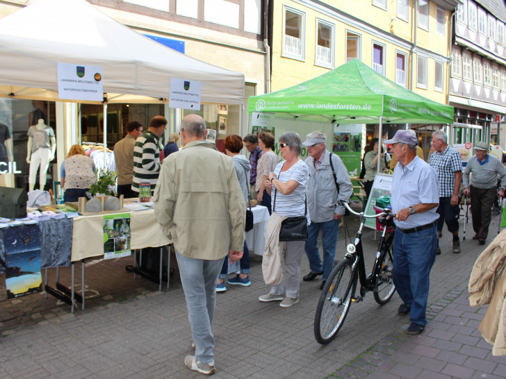 Zahlreiche Besucher kamen zum Wolfenbütteler Umweltmarkt. Fotos: Max Förster