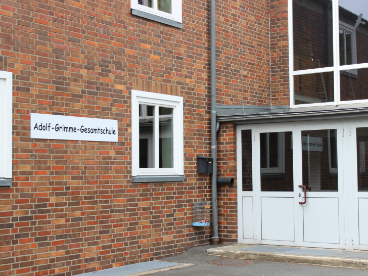 Zum neuen Schuljahr startet die Adolf-Grimme-Gesamtschule mit einer gymnasialen Oberstufe. Foto: Anke Donner 