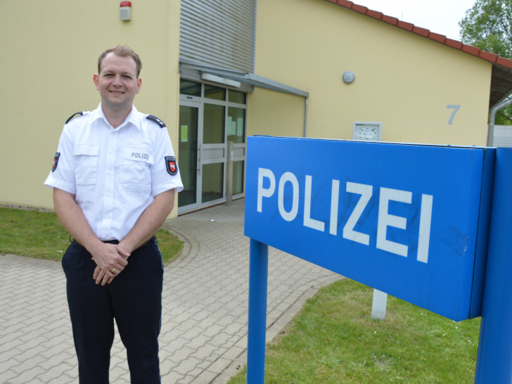 Malte Ramme übernimmt die Leitung der Polizeistation Edemissen. Foto: Polizei