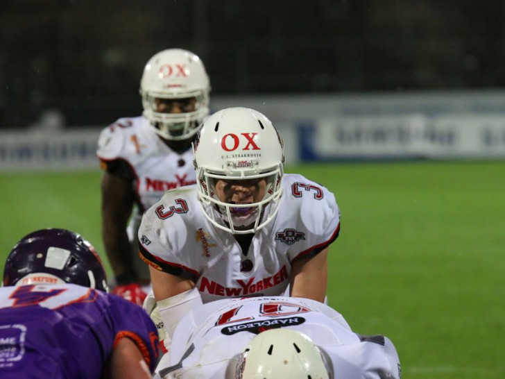 Game-MVP: Jadrian Clark von den Lions. Foto: Fabian Uebe/New Yorker Lions
