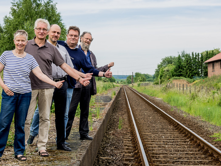 Sie möchten in Wendessen mitgenommen werden: (von links) Christiane
Wagner-Judith, Holger Barkhau, Reinhard Gerndt, Michael Boos und Ehrhard
Dette.