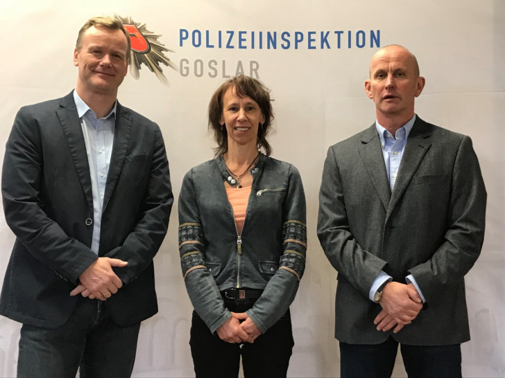 Kriminaloberrat Oliver Grotha, Kriminalhauptkommissarin Britta Hoffmann und Erster Kriminalhauptkommissar Friedrich-Wilhelm Sattler. Foto: Polizei