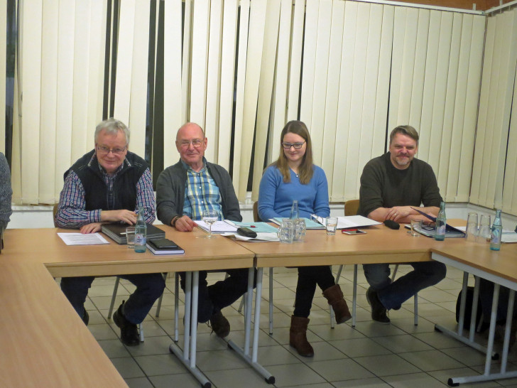 Der Ortsrat mit der Protokollantin Frau Wagener. Foto: Privat