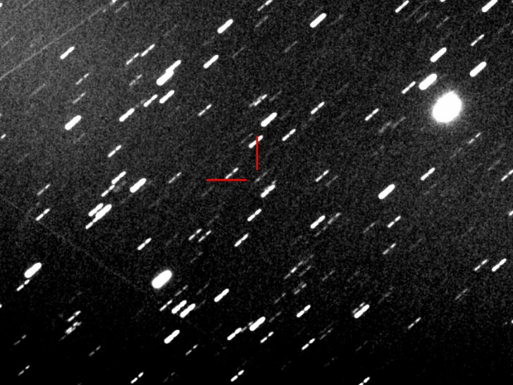 C/2019 Q4 Borisov, der erste jemals entdeckte interstellare Komet, ist derzeit am Nachthimmel zu sehen. Fotos: Michael Koch/Sternwarte St. Andreasberg