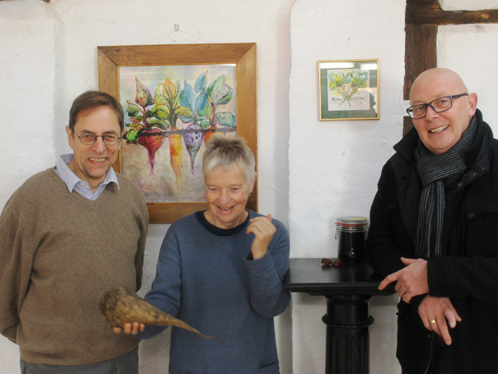 Klaus Kämpfe-Burghardt, Christiane Wagner-Judith und Reiner Liborius. Foto: R. Deitmar
