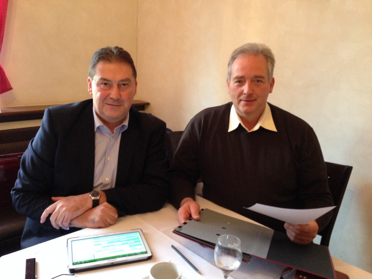 Frank Osterhelweg und Uwe Lagosky. Foto: CDU