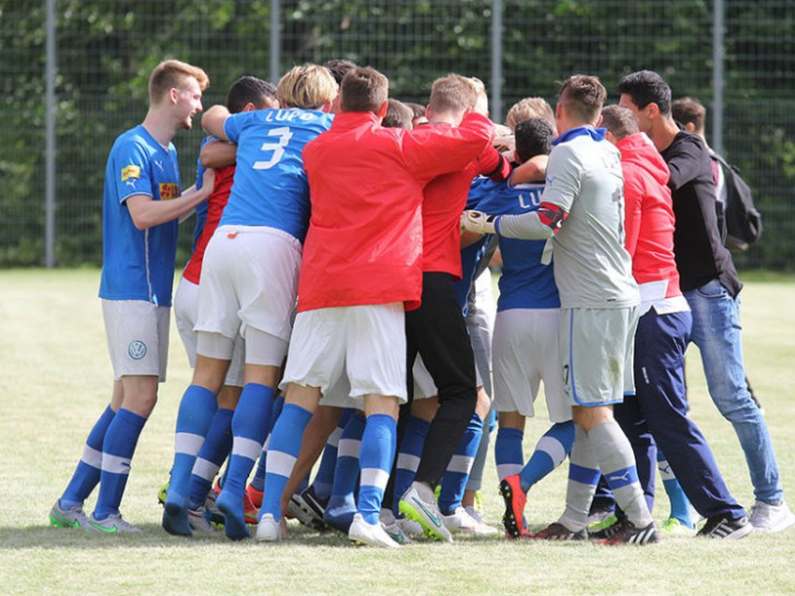 Für alle Anhänger von Lupo Martini gibt es Grund zu jubeln: Der Aufsteiger hat die Verträge von Sauss, Rizzo, Pufal und Jungk für die kommende Saison verlängert. Foto: Frank Vollmer/Archiv

