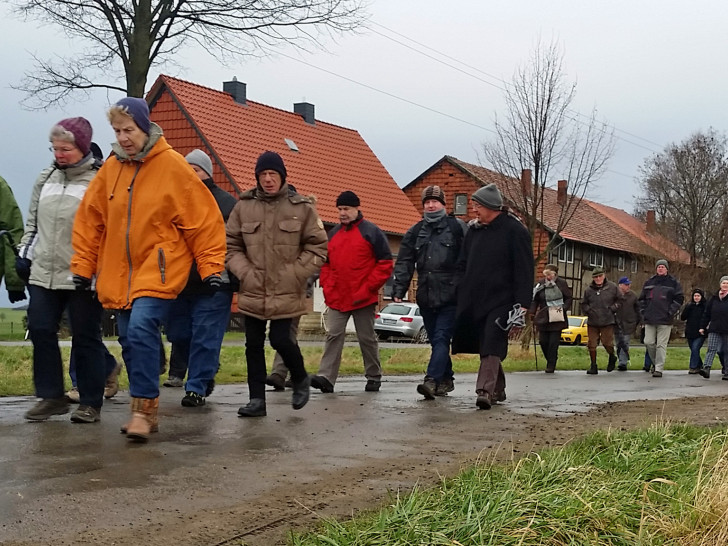 Braunkohlwanderung 2016. Foto: Privat