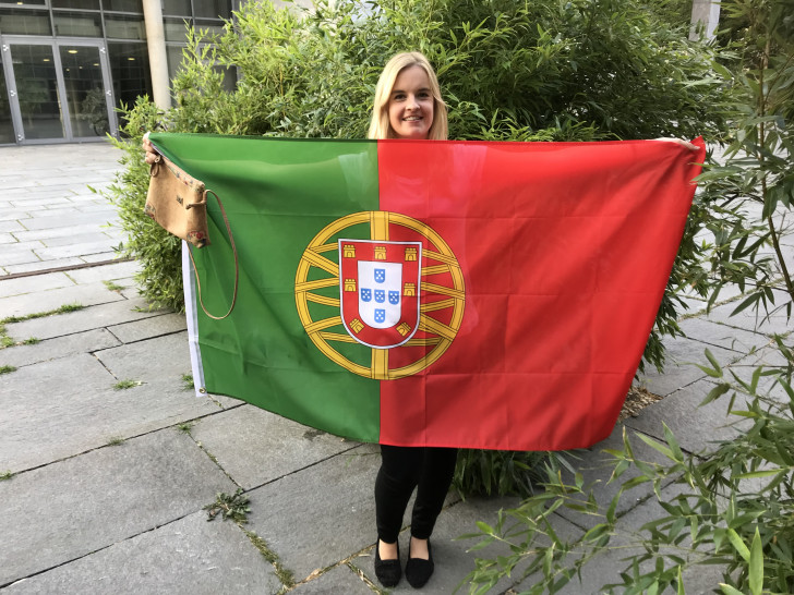 Der IFK förderte Vivian Bochem bei ihrem Studienaufenthalt in Portugal mit einem Stipendium. Foto: IFK