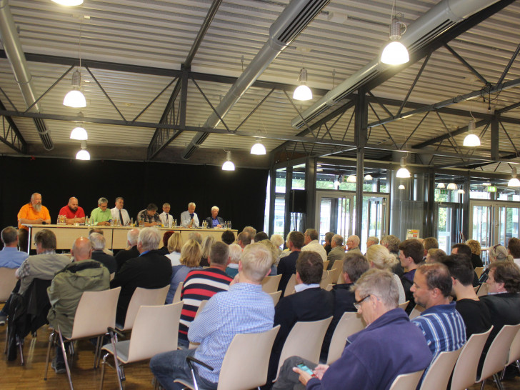Die Spitzenkandidaten, die am 11. September für den Wolfenbütteler Stadtrat kandidieren standen am Donnerstag Rede und Antwort. Fotos: Anke Donner