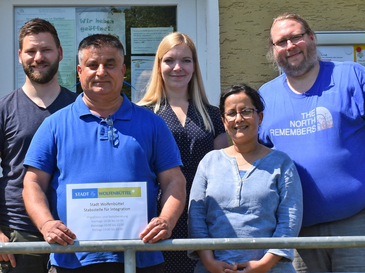 Das Team der neuen Beratungsstelle. Foto: Stadt Wolfenbüttel