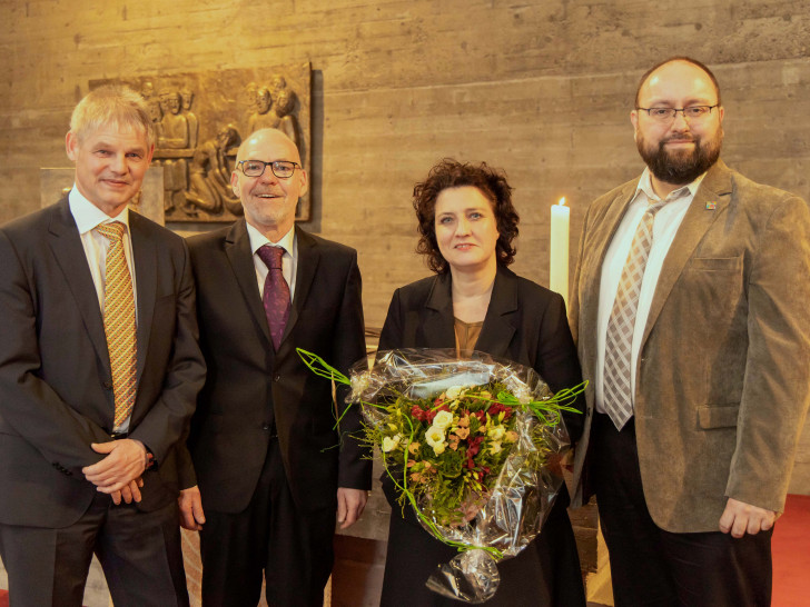Frank Klingebiel, Ralf Ohainski, Dr. Carola Reimann und Alexander Kämmer (v. li.). Fotos: Rudolf Karliczek