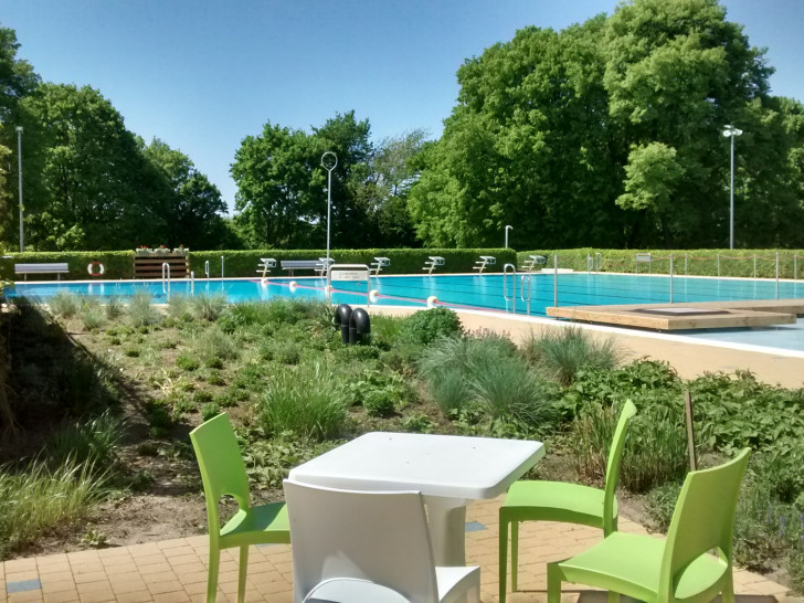 Hier wird bald gefeiert. Foto: Freundeskreis Freibad am Elm