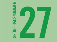Die Grüne Hausnummer. Bild: Klimaschutzagentur