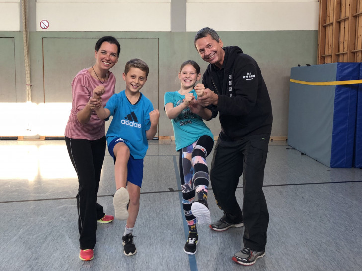 Wing Chun Kung Fu mit Sifu Peter Graun. Foto: Grundschule Kissenbrück