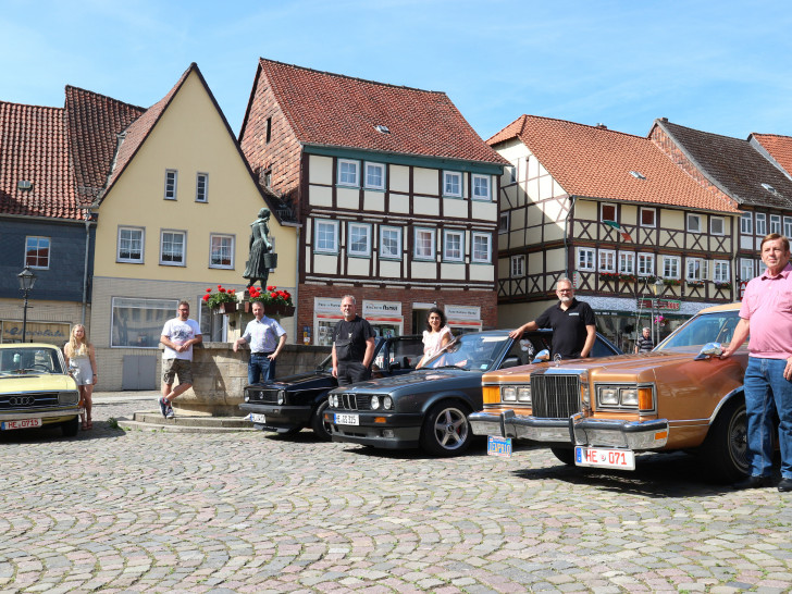 Am 1. Juli treffen sich Oldtimerliebhaber aus der Region zur 1. ELM.Drive auf dem Schöninger Markt. Foto: Nico Jäkel Photodesign 