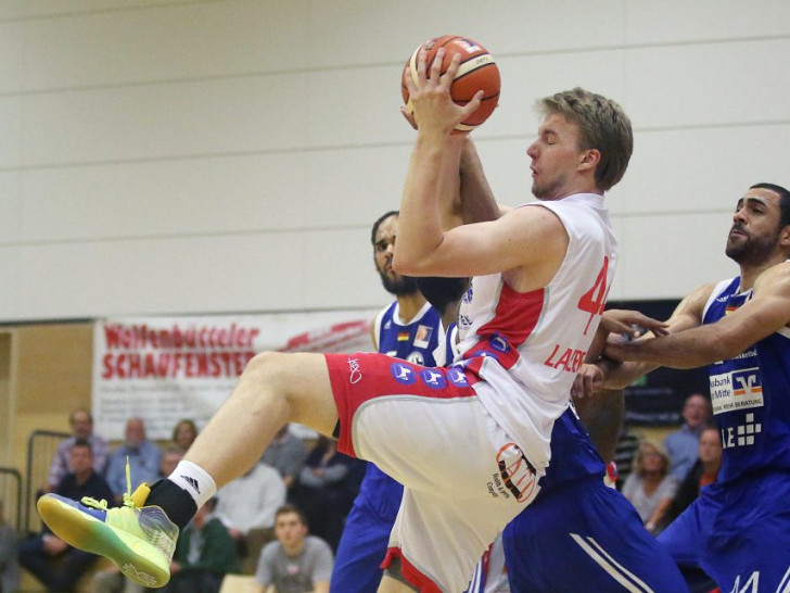 Lars Lagerpusch kam im Schnitt bisher auf 17 Minuten, 5,7 Punkte und 3 Rebounds. Foto: Agentur Hübne