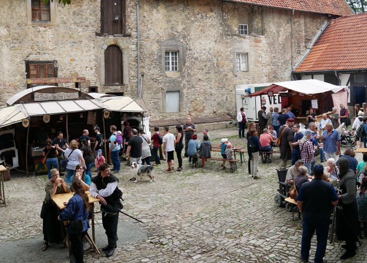 Auch in Gebhardshagen finden regelmäßig Mittelalter-Events statt.