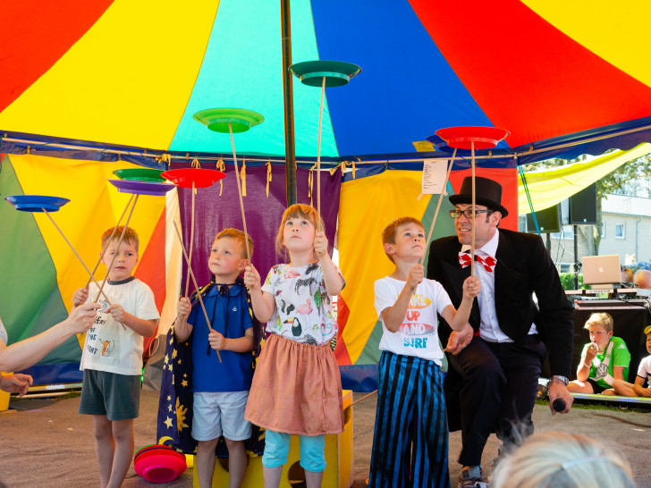 Sommerfest im Kinder- und Familienzentrum Vorsfelde Foto: Stadt Wolfsburg