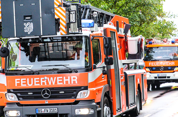 Bis 19 Uhr ist die Braunschweiger Feuerwehr am Montag zu insgesamt elf Brandeinsätzen und sieben Technischen Hilfeleistungen ausgerückt. Foto: T. Raedlein