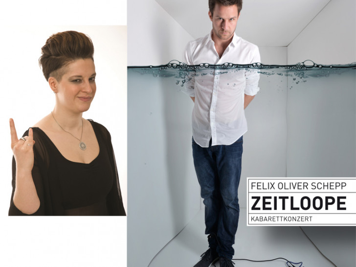 Liese-Lotte Lübke und Oliver Schepp treten auf. Foto: Privat