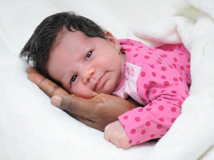 Wir freuen uns über die Geburt von Mayla Bebongchu Nkemasong. Foto: babysmile24.de
