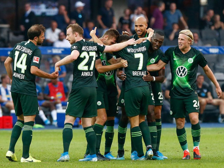 Perfekter Start: Zweiter Sieg für den VfL Wolfsburg in Berlin. Fotos: Michael Täger