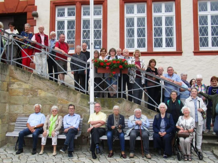 Das Gärtnermuseum besuchte während seiner Jahresfahrt auch das Schloss-Salder. Foto: Privat