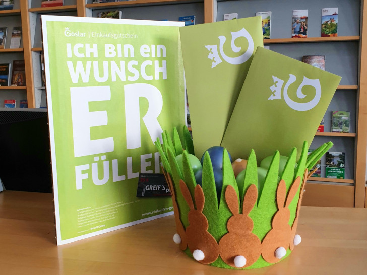Die Gutscheine sind an verschiedenen Stellen erhältlich. Foto: Goslar marketing gmbh