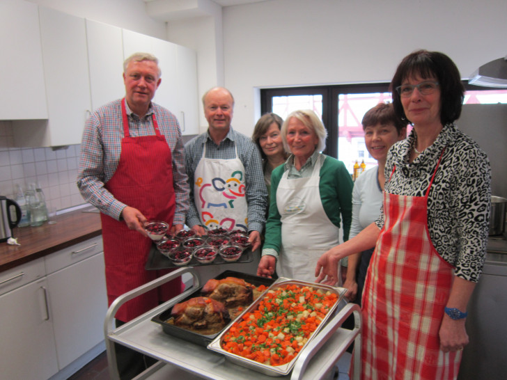 Das Foto zeigt von Links: Manfred Koch, Gerhard Kanter, Heike Kanter, Marianne Effe, Gudrun Barth und Katrin Koch. Foto: Privat