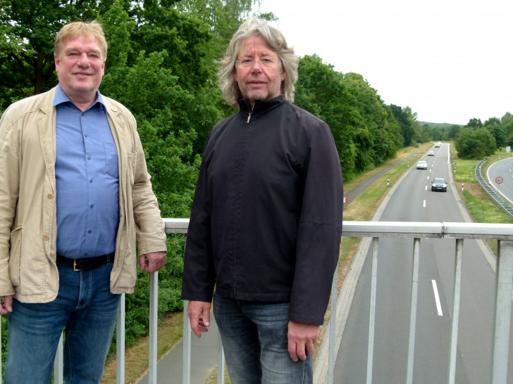 Ortsbürgermeister Ralf Mühlisch (links) und SPD-Fraktionschef Hans-Georg Bachmann. 

Foto: privat