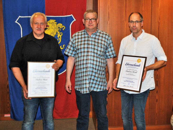 Andreas Bona, Dierk Flohr, Andreas Krehl. Foto: Kreishandwerkerschaft Region Braunschweig-Gifhorn