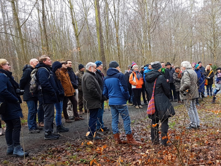 Für die Grünen ging es auf Grünkohl-Wanderung. Foto: Grüne