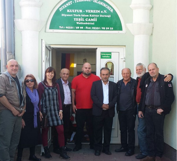 DIE LINKE zu Besuch in der Wolfenbütteler Moschee. Foto: privat