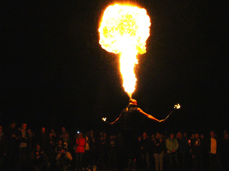 Am Wochenende fand in Braunschweig die Veranstaltung "Braunschweig in Flammen"  statt. Foto: Sina Rühland